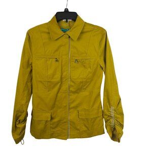Womens 6 Jacket Corduroy Utility‎ Fairy Grunge Mustard Indie Boho Chic Coastal